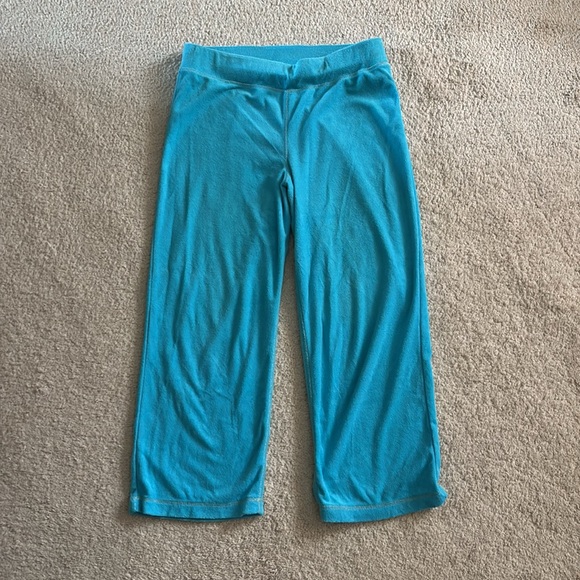 BOSTON PROPER Short Sleeve Hoodie WITH EMBELLISHMENT & Cropped sweat pants - Picture 10 of 16